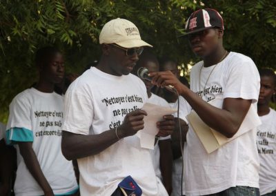 Voyage responsable et solidaire au campement du Niombato, Sénégal: actions solidaires 2013: sensibilisation à l'hygiène au village de Sandicoly